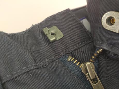 Rifľové nohavice nenosené, 98