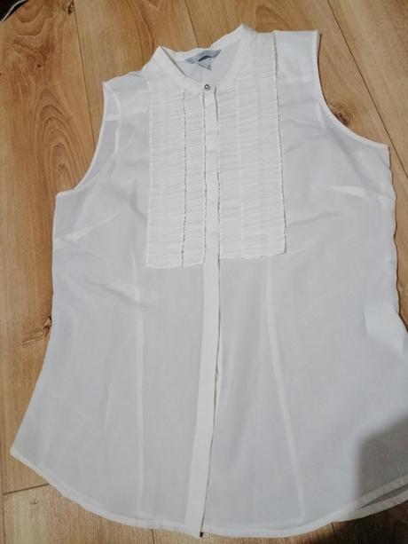 Biela blúzka, h&m,38