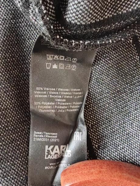 Karl lagerfeld originál luxusné dámske zoštíhľujúc, l