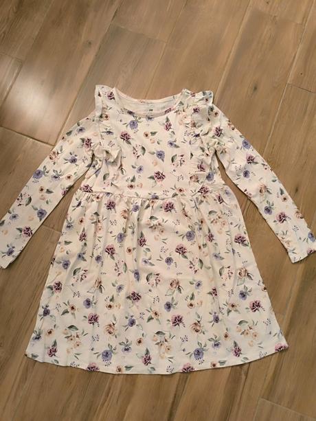 Dievčenská nová tunika, h&m,134