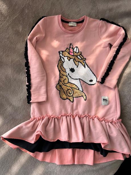 Rg kidsstore šaty vel.6-7, 122