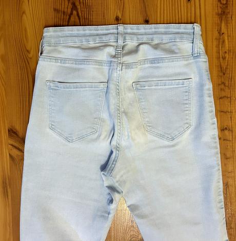 Rifle dievčenské, svetlé, skiny, zn.h&m, veľ. 146, 146