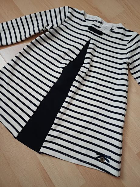 2x šaty dlhý rukáv v.80 / 9-12 mesiacov, mothercare,80