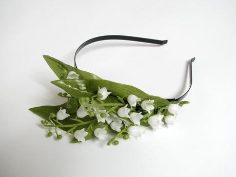 Konvalinková čelenka,