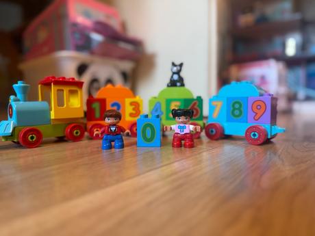 Lego duplo vláčik,