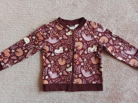 Mikina s mačičkami, lindex,104