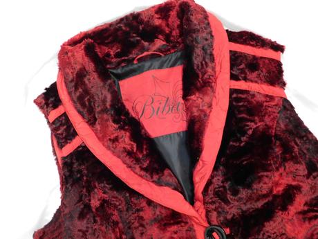 Pekna štylova plišova vesta, 42