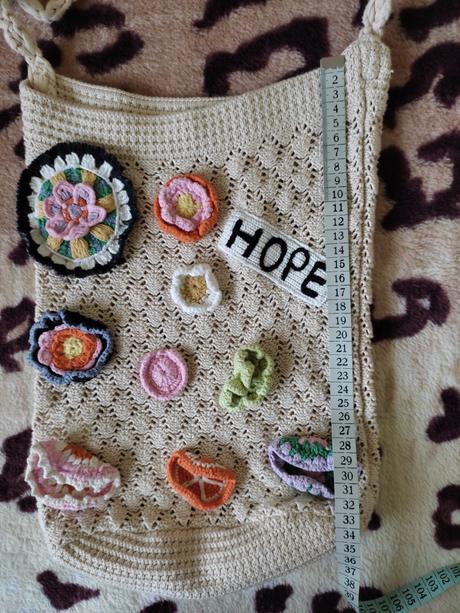 Pletena taska na rameno, 