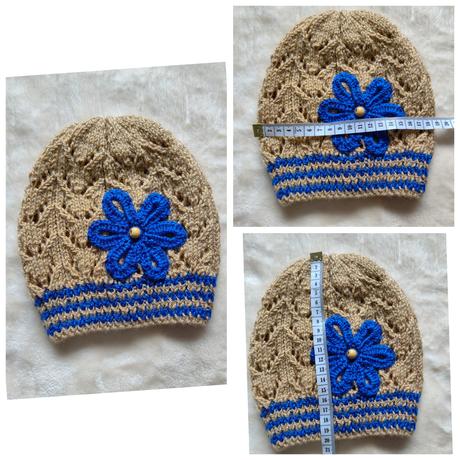 Pletené detské čiapky, 80 / 86 / 92