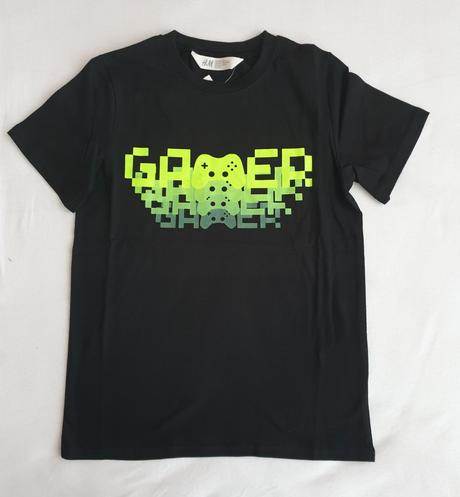 Chlapčenské tričko gamer, h&m,134