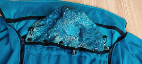 Nosicska/ nosiaca mikina, xxl