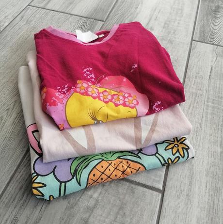 3x tričko - 116/122, 116