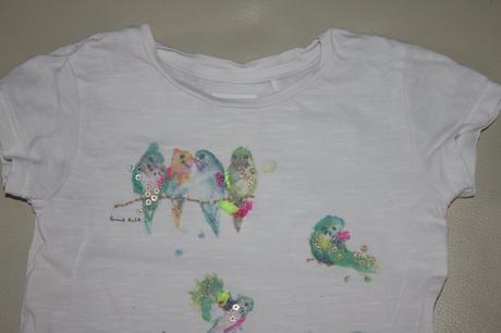 80 next tricko s papagajmi,9-12 mes., next,80