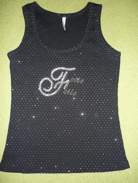 Tielko s trblietkami, s