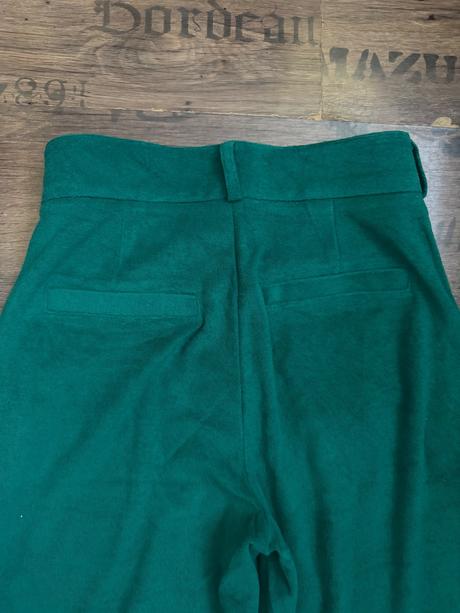 Netradičné froté nohavice leger, 34