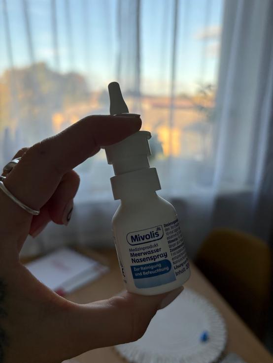 Mivolis Nosový sprej s morskou soľou, 20 ml