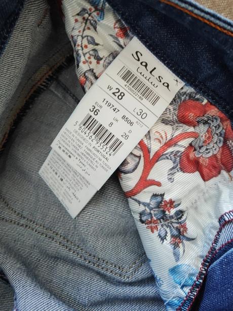 Push-up džínsy salsa, s