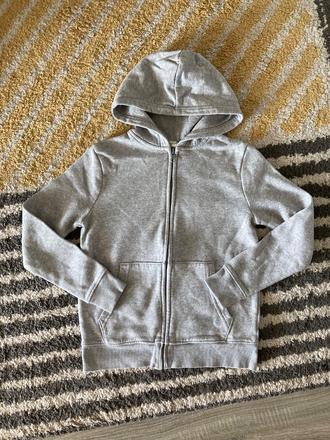 Zateplená mikina 134/140, h&m,134