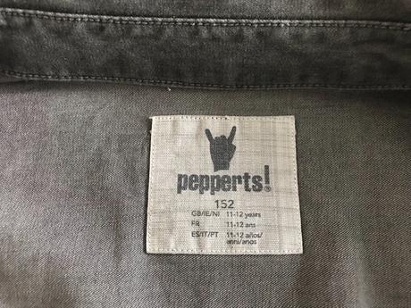Šedá rifľová kosela, pepperts,152