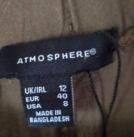 Khaki ľahké letné nohavice, atmosphere,l