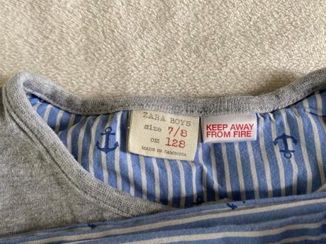 Pyžamo zara 128, zara,128