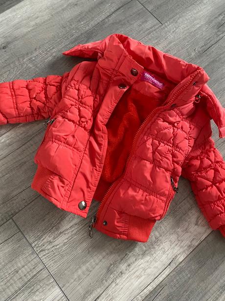 Dievčenska bunda zateplena, 116
