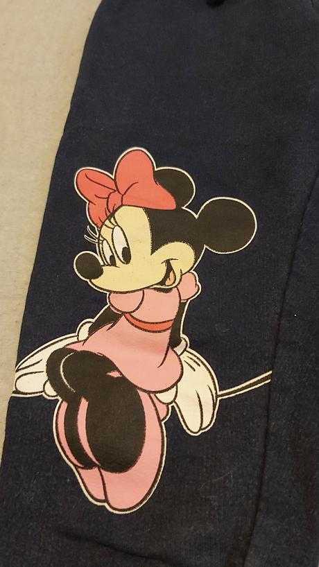 Tepláky minnie s mačkou 86, disney,86