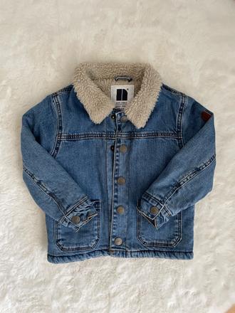 Zateplená rifľová bunda, next,98