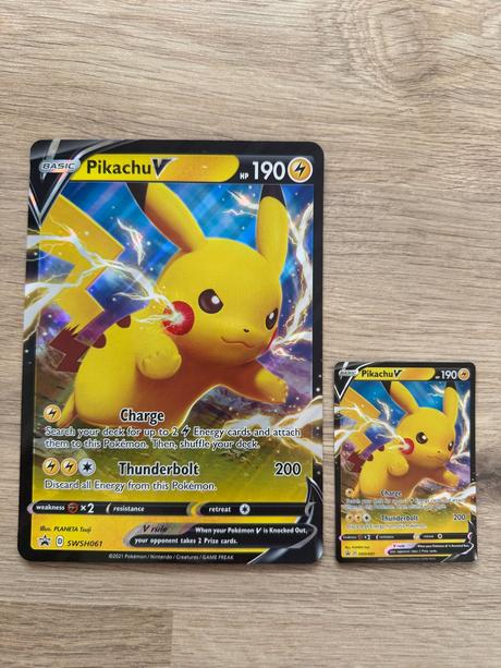 Jumbo pokémon karty - veľké (oversize) - originál,