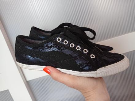 Čipkované tenisky, puma,37