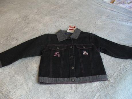 Riflová bunda 122/128, disney,122