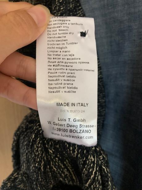 Luis trenker gilet velkost l, l