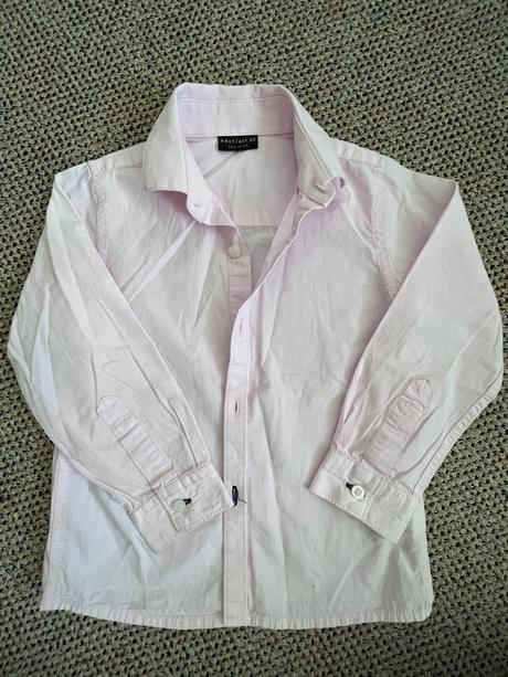 Košeľa ružová dlhý rukáv 104, next,104