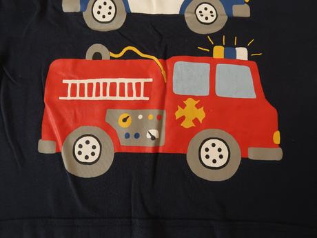 Chlapčenské tričko lindex 122 (6-7r.) s autami, lindex,122