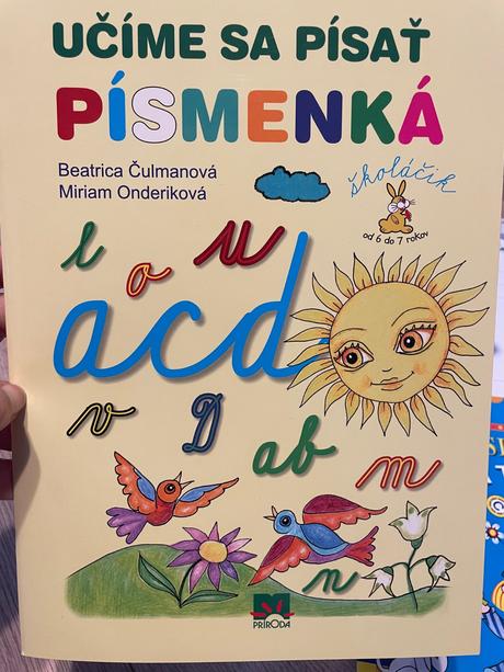 Pracovné zošity slovenský jazyk, písanie,