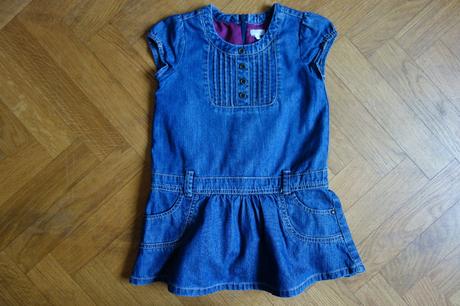 Rifľové šaty na 4 roky, 110