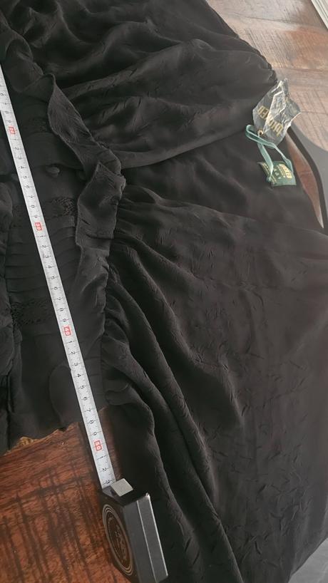Voľné polo priesvitné šaty, 40