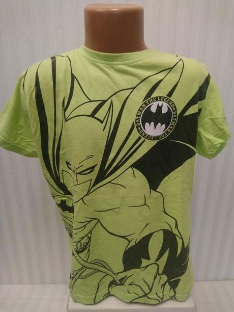 Chlapčenské zelené tričko, motív, batman, 134-140, 140