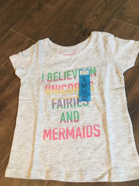 Primark nove tricko unicorn, primark,104