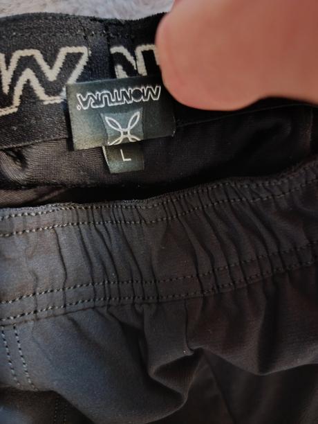 Damske softshellove nohavice montura, m