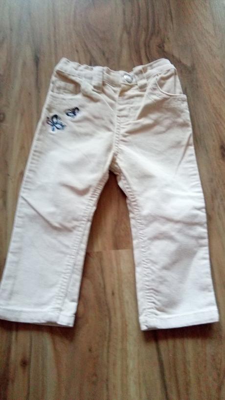 Menčestrové nohavice, young dimension,80