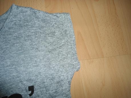 Sivé kratke tricko, m