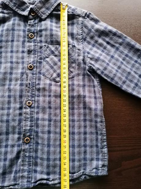 Károvaná košeľa, zara,98