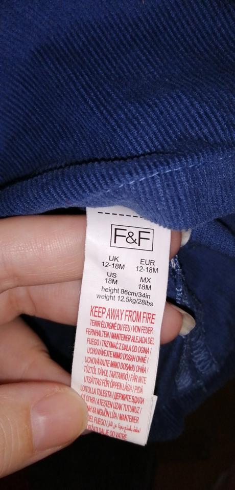 Sukňa na traky, f&f,86