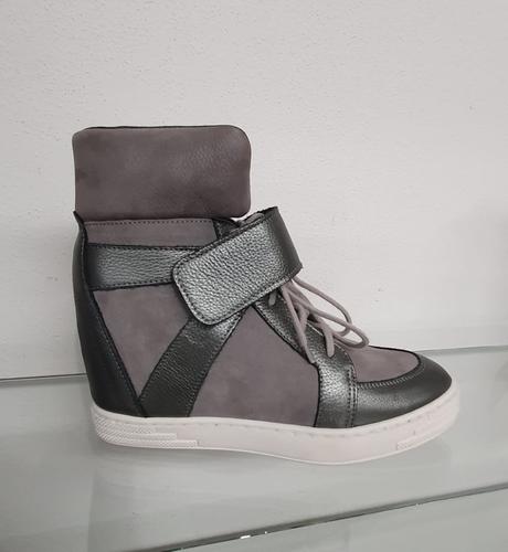 Dámske kožené topánky 7410 b, 37 / 38 / 39