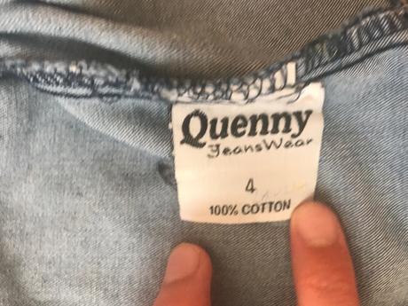 Dievčenská rifľová bunda, 116