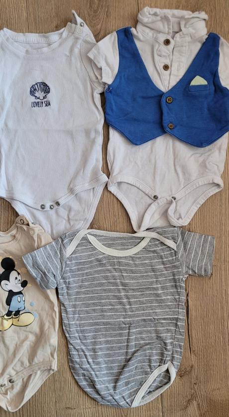 Body s krátkym rukávom 5ks, pepco,68