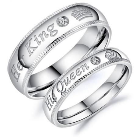 King queen prstene,