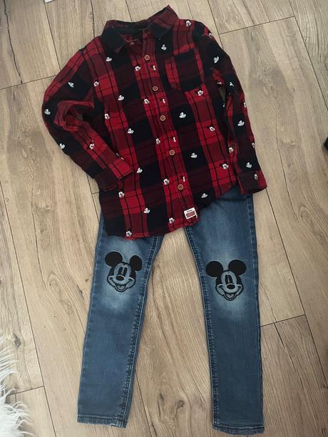Rifle+košeľa mickey mouse, f&f,122