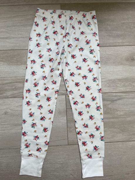 Kvetinkové pyžamkové nohavice, mini boden,116